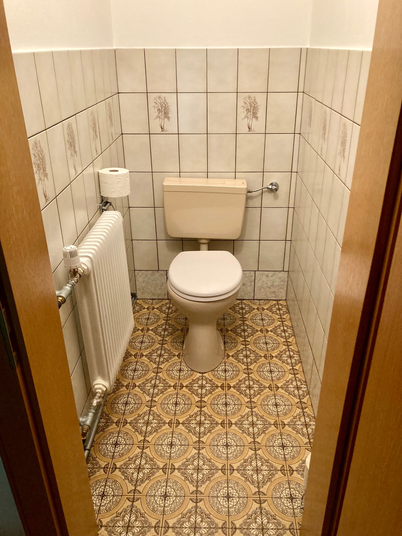 Toilet op de bovenverdieping