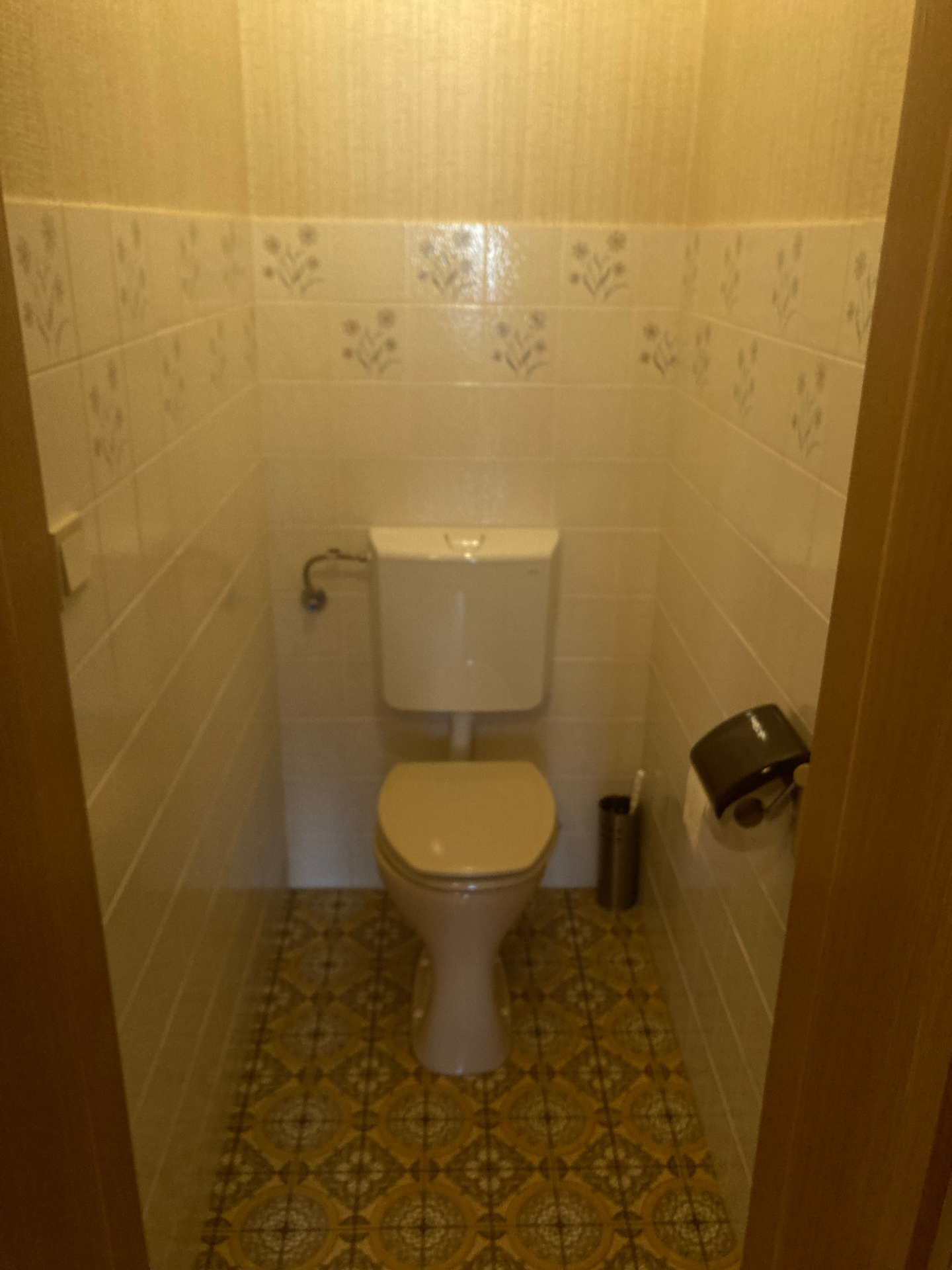 Toilet in de kelder